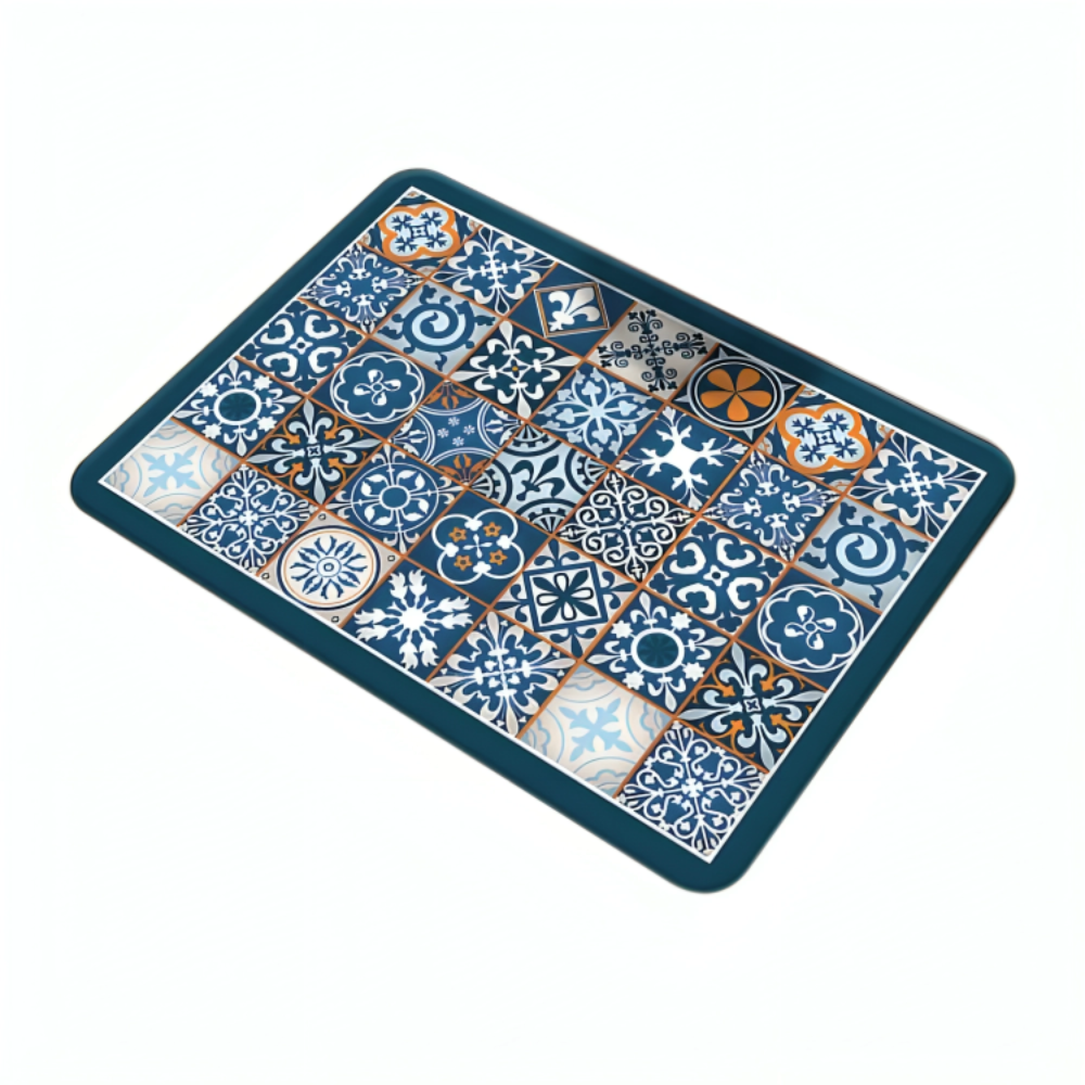 Retro Kitchen Countertop Mat