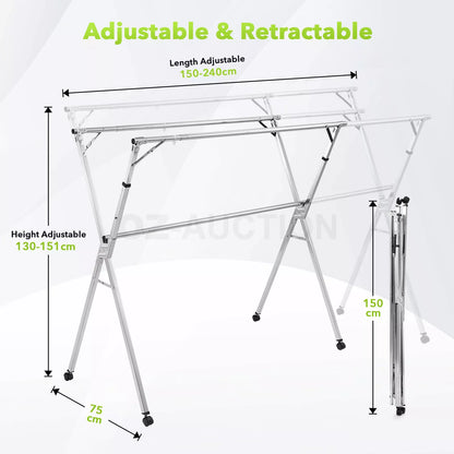 Foldable Stainless Steel Drying Rack